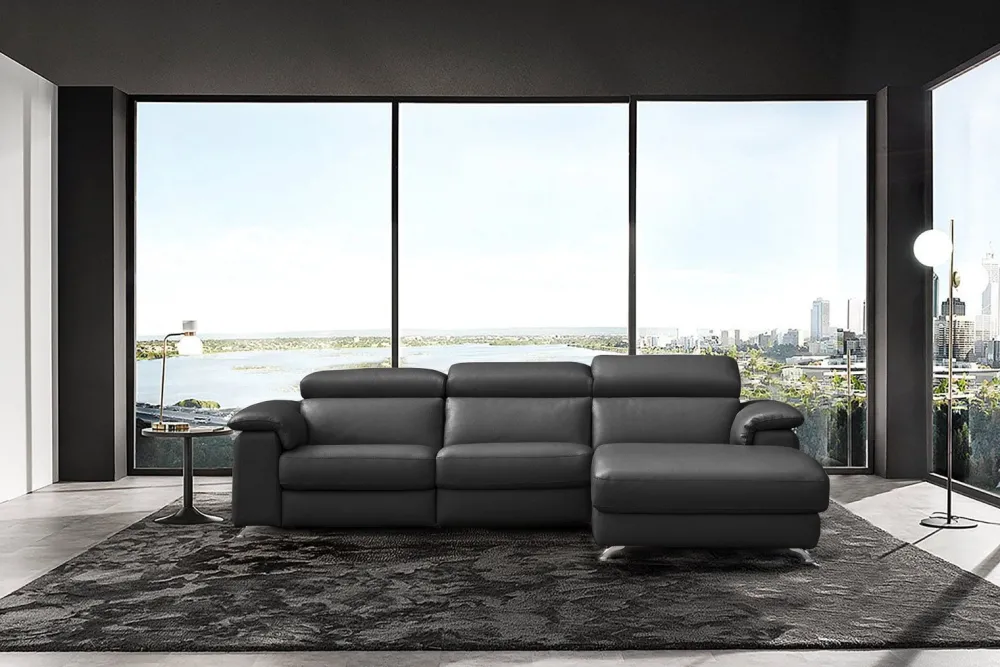 altoni__hoeksalon_pandora_0-7.webp Altoni - Hoeksalon Pandora - Rechts - Leder - Zwart - 260x85x172cm | Belga Meubelen Clearance