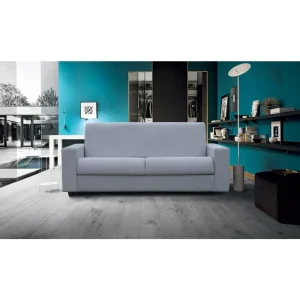Altoni - Zetelbed Coco - Stof - Grijs - 196x85x95cm | Belga Meubelen Discount