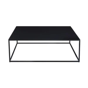 ASP - Salontafel Steel - Zwart - 100x33x100cm | Belga Meubelen Discount