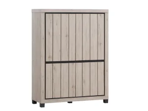 Barkast Ontario - Natuurlijke Eik - 132x170x45cm | Belga Meubelen Best