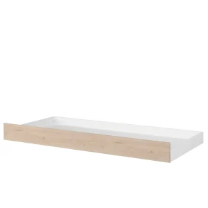 Bedlade Biblio - Lichte Eik/Wit 199x19x95cm | Belga Meubelen Sale