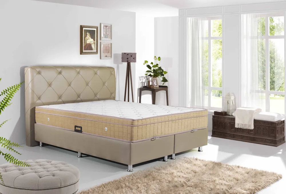 bm__boxspring_almi__met_o_0.webp 2BM - Boxspring Almi - Met opbergruimte - Stof - Taupe - 180x121x200cm | Belga Meubelen Clearance