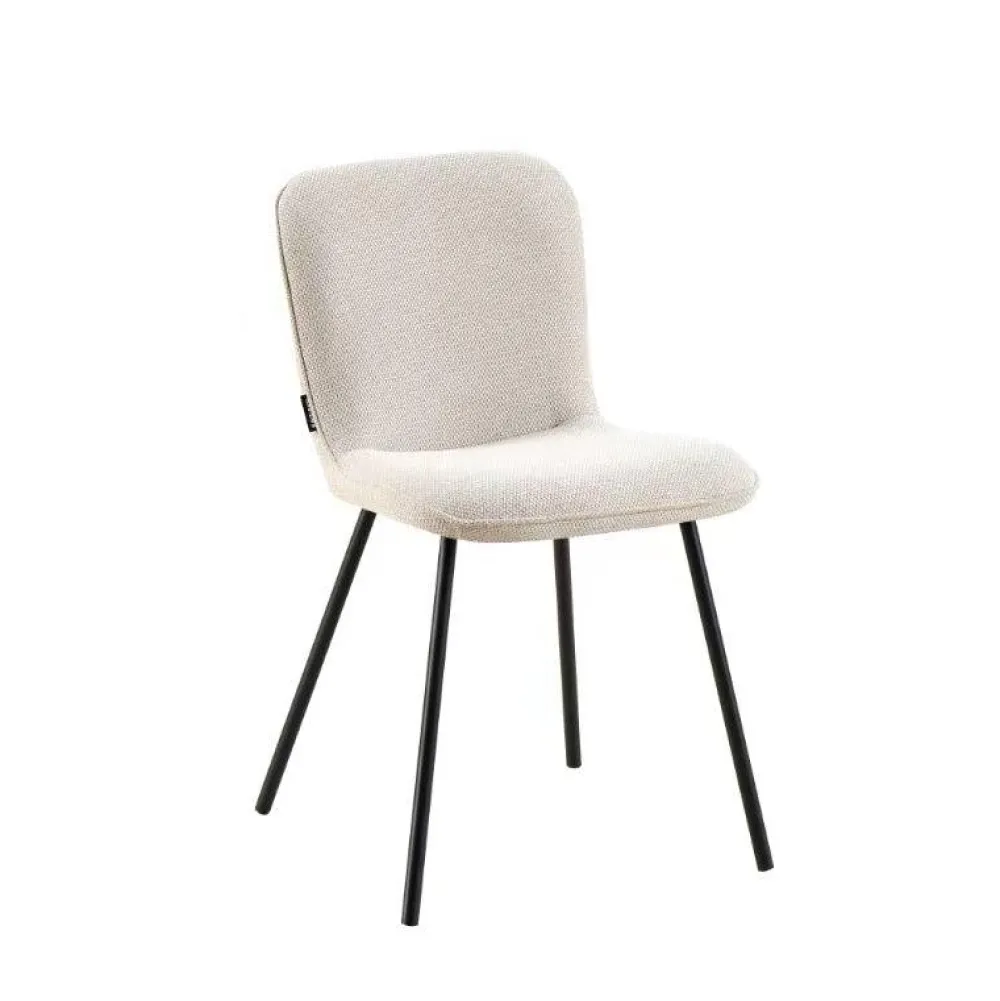 bm__eetkamerstoel_evita___0.webp 2BM - Eetkamerstoel Evita - Stof - Lichtgrijs - Stof - 45x85x50cm | Belga Meubelen Clearance