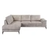 2BM - Hoeksalon Braga - Links - Stof - Beige - 200x85x250cm | Belga Meubelen Online