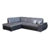 2BM - Hoeksalon Carobel - Links - Kunstleder/Stof - Grijs - 200x76x275cm | Belga Meubelen Best