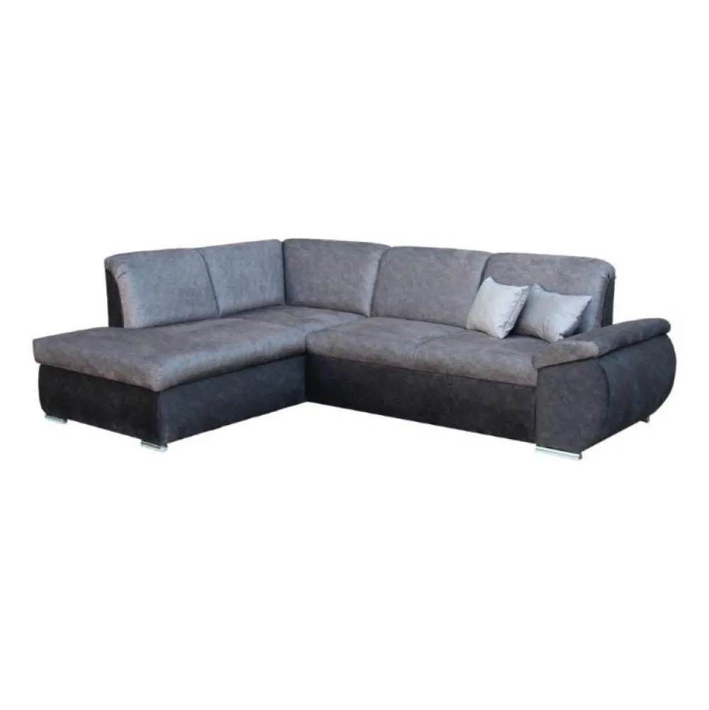 bm__hoeksalon_carobel__li_0.webp 2BM - Hoeksalon Carobel - Links - Kunstleder/Stof - Grijs - 200x76x275cm | Belga Meubelen Best