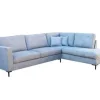 2BM - Hoeksalon Harlem - Rechts - Stof - Lichtgrijs - 285x220cm | Belga Meubelen Fashion