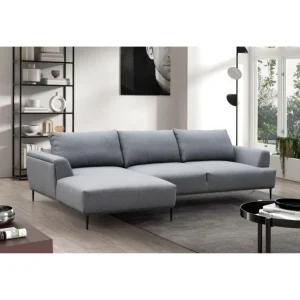 2BM - Hoeksalon Hero - Links - Stof - Grijs - 164x83x280cm | Belga Meubelen Sale