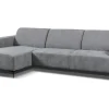 2BM - Hoeksalon Rowan - Stof - Grijs - 280x83x150cm | Belga Meubelen Best