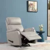 2BM - Relaxfauteuil Luda - Leder - Beige - 83x105x93cm | Belga Meubelen Best