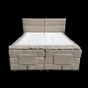 Boxspring Elektra - Elektrisch - Stof - Beige/Taupe - 160x135x200cm | Belga Meubelen Best