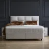 BSP - Boxspring Hanna - Stof - Beige - 120x110x200cm | Belga Meubelen Fashion