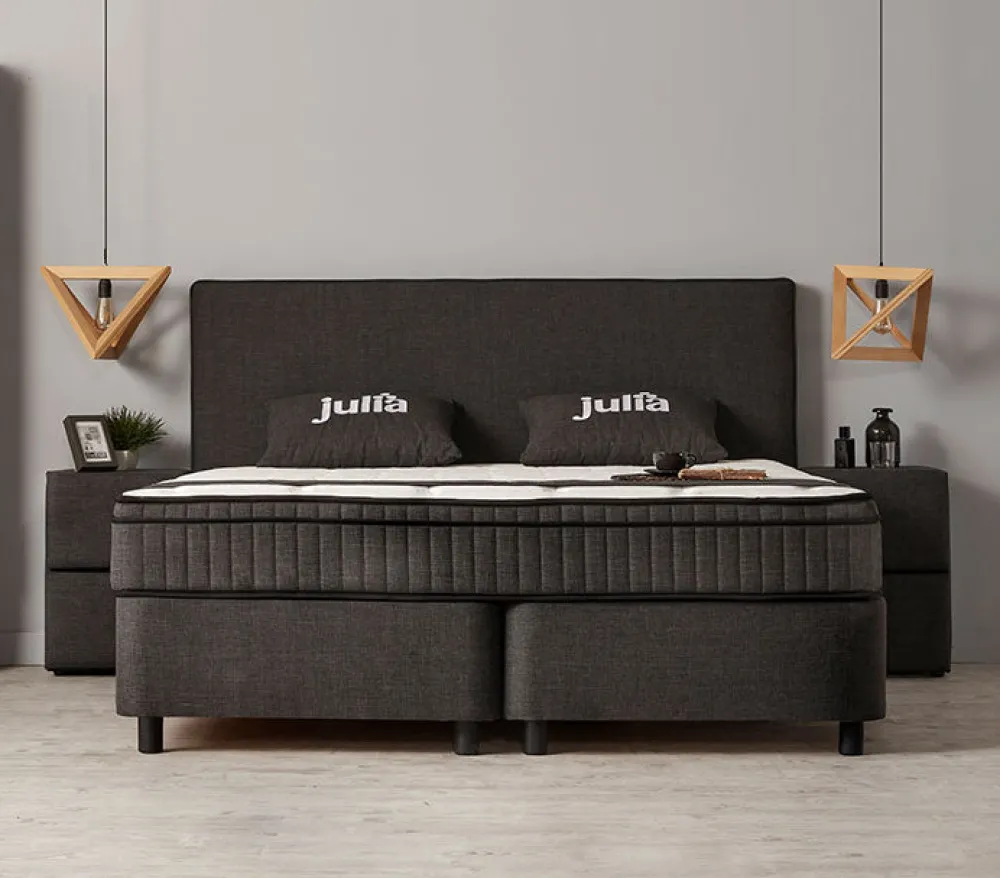 bsp__boxspring_julia__sto_0-1.webp BSP - Boxspring Julia - Stof - Bruin - 120x110x200cm | Belga Meubelen Fashion