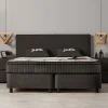 BSP - Boxspring Julia - Stof - Bruin - 90x110x200cm | Belga Meubelen Best