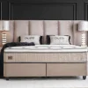 BSP - Boxspring Klara - Stof - Beige - 180x110x200cm | Belga Meubelen Discount