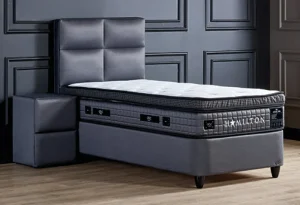 BSP - Boxspring Lewis - Stof - Beige - 90x110x200cm | Belga Meubelen Best