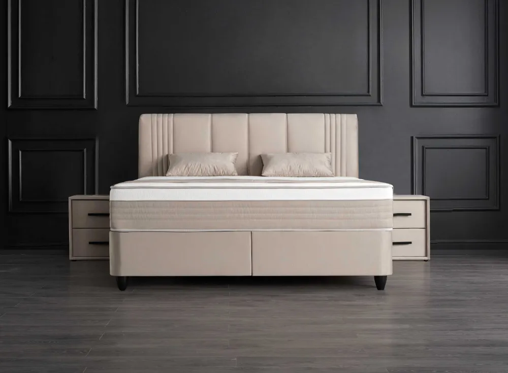 bsp__boxspring_lindo__sto_0-1.webp BSP - Boxspring Lindo - Stof - Beige - 140x110x200cm | Belga Meubelen Discount