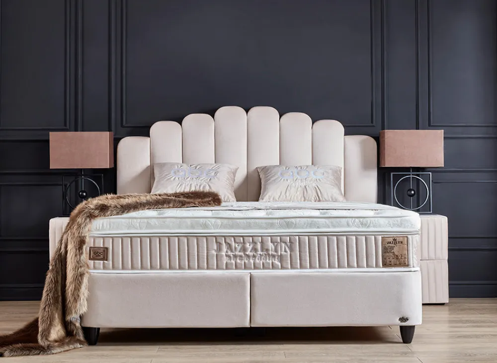 bsp__boxspring_rita__stof_0.webp BSP - Boxspring Rita - Stof - Beige - 180x110x200cm | Belga Meubelen New