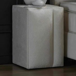 BSP - Nachtkastje Alana - Stof Beige - 50x55x50cm | Belga Meubelen Online