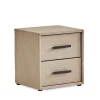 BSP - Nachtkastje Ayrton - Stof Beige - 49x53x42cm | Belga Meubelen Hot