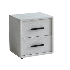 BSP - Nachtkastje Diamond - Stof Beige - 49x53x42cm | Belga Meubelen Discount