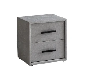 BSP - Nachtkastje Hanna - Stof Beige - 49x53x42cm | Belga Meubelen Discount