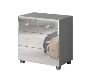 Commode Bellagio GB - Wit/Grijs - 72x75/106x45cm | Belga Meubelen Online