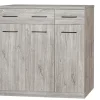 Commode Ono 2 - Grijze Eik - 110x108x38cm | Belga Meubelen Outlet