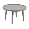 DME - Salontafel Disk - Grijs - 60x43x60cm | Belga Meubelen Discount