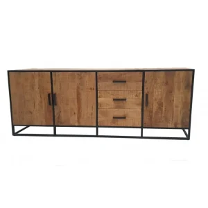 Dressoir Madurai - Massief - Mangohout - 215x85x45cm | Belga Meubelen Sale