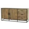Dressoir Madurai - Massief - Mango - 180x85x45cm | Belga Meubelen Sale