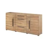 Dressoir Tulas D23S - Eik/Wit - Twee kleuren - 180x86x39cm | Belga Meubelen Best