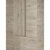 Evan - Barkast Etna - BAR1 - K542 - Millenium eik licht grijs/Marmer - 125x183x50cm | Belga Meubelen Discount