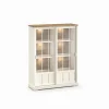 Evan - Barkast Patio - BAR1 - K674 - Oude teak/Zwart - 143x185x50cm | Belga Meubelen Clearance