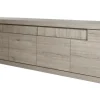 Evan - Dressoir Etna - DR1 - K542 - Millenium eik licht grijs/Marmer - 249x90x50cm | Belga Meubelen Sale
