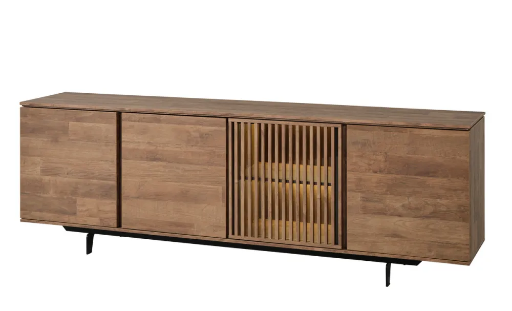evan__dressoir_slato__dr__0-1.webp Evan - Dressoir Slato - DR2 - K670 - Oude teak - 216x81x50cm | Belga Meubelen New