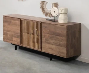 Evan - Dressoir Slato - DR4 - K670 - Oude teak - 163x81x50cm | Belga Meubelen Hot