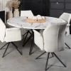 Evan - Eettafel Trieste - TR11SXMM28-K028-KCAL - Elegant black - 110x72x110cm | Belga Meubelen Sale