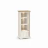 Evan - Kolomkast Patio - KB1R - K468 - Lariks/Oude teak - 77x185x50cm | Belga Meubelen Outlet