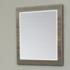 Evan - Spiegel Belluno - SP3 - K538 - Millenium eik donker bruin/Imitatie staal - 60x60x2cm | Belga Meubelen Fashion