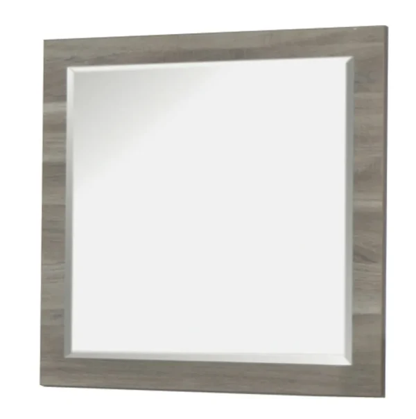 Evan - Spiegel Livia - SP3 - K676 - Gouden eik/Goud - 60x60x2cm | Belga Meubelen Clearance