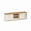 Evan - TV-Meubel Patio - LB2 - K468 - Lariks/Oude teak - 209x59x50cm | Belga Meubelen Discount
