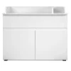FIN - Commode Image met luiertafel - Wit - 120x100x77cm | Belga Meubelen New