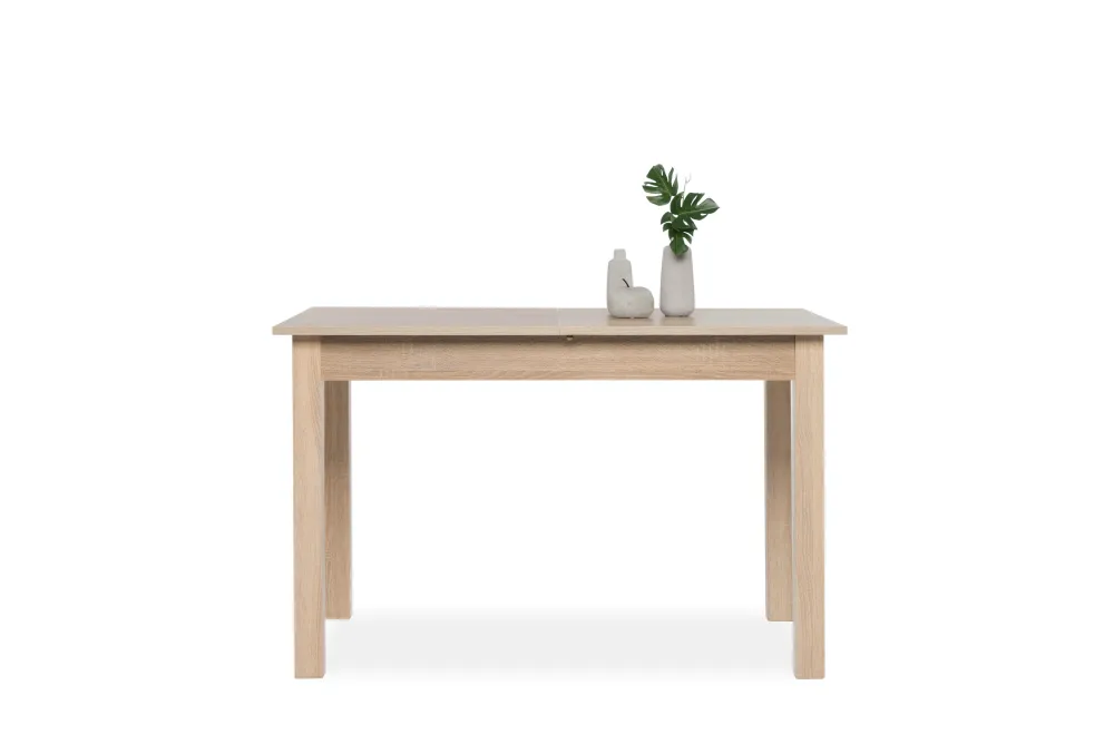fin__eettafel_coburg__uit_0.webp FIN - Eettafel Coburg - Uitschuifbaar - Lichte Eik - 120/160x70x76cm | Belga Meubelen Fashion