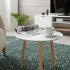 FIN - Salontafel Imola 2 - Wit - -40 cm | Belga Meubelen Hot