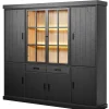 GBO - Bibliotheek Raphael - Nox - 240x221x50cm | Belga Meubelen Best