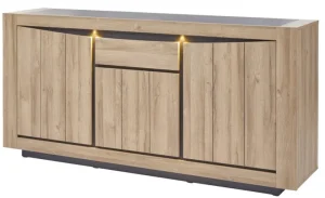 GBO - Dressoir Nelson - French oak - 210x101x48cm | Belga Meubelen Sale