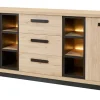 GBO - Dressoir Percy - Castella oak - 240x93x48cm | Belga Meubelen Clearance