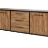 GBO - Dressoir Samuel - Denver oak - 230x90x45cm | Belga Meubelen Fashion