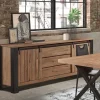GBO - Dressoir Simon - Scarlet oak - 220x91x50cm | Belga Meubelen Outlet